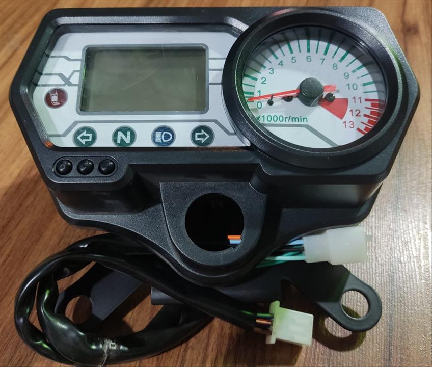 کیلومتر LCD طرح پالس ۲ طرف سیمی برند تکنو (TEKNO)